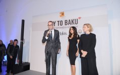 Первая леди Азербайджана приняла участие в выставке "Полет в Баку: Современное азербайджанское искусство" в Риме (ФОТО)