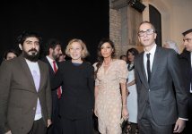 Первая леди Азербайджана приняла участие в выставке "Полет в Баку: Современное азербайджанское искусство" в Риме (ФОТО)