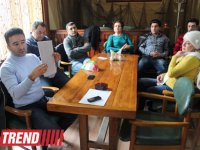 Началась подготовка к концерту театра КВН "Планета Парни из Баку" (фотосессия)