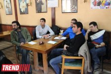 Началась подготовка к концерту театра КВН "Планета Парни из Баку" (фотосессия)