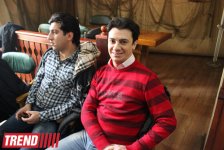 Началась подготовка к концерту театра КВН "Планета Парни из Баку" (фотосессия)