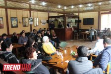 Началась подготовка к концерту театра КВН "Планета Парни из Баку" (фотосессия)