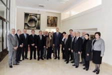 Президент Азербайджана ознакомился с условиями, созданными в новом корпусе Госакадемии художеств (ФОТО)
