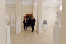Президент Азербайджана ознакомился с условиями, созданными в новом корпусе Госакадемии художеств (ФОТО)