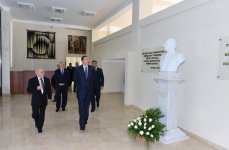 Президент Азербайджана ознакомился с условиями, созданными в новом корпусе Госакадемии художеств (ФОТО)
