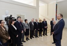 Президент Азербайджана ознакомился с условиями, созданными в новом корпусе Госакадемии художеств (ФОТО)