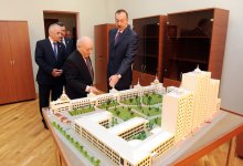 Президент Азербайджана ознакомился с условиями, созданными в новом корпусе Госакадемии художеств (ФОТО)