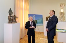Президент Азербайджана ознакомился с условиями, созданными в новом корпусе Госакадемии художеств (ФОТО)