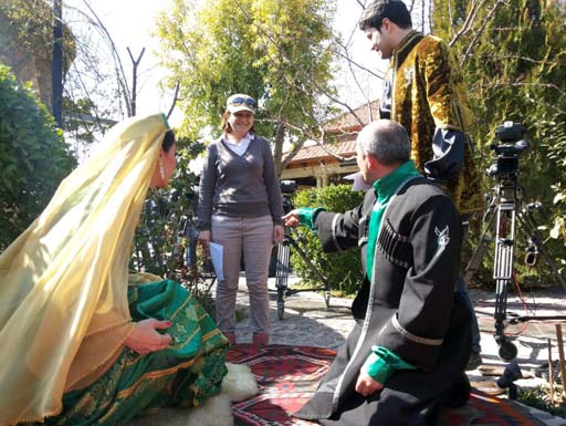 Телеведущие Lider TV  в азербайджанских национальных костюмах (фотосессия)