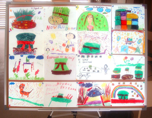 Сладкий праздник Новруз бакинских школьников (фотосессия)