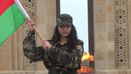 Учащиеся Гимназии Искусств реализовали проект "Горжусь тем, что я - азербайджанец" (фото)