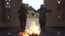 Учащиеся Гимназии Искусств реализовали проект "Горжусь тем, что я - азербайджанец" (фото)