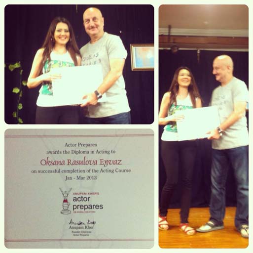 Оксана Расулова рассказала об обучении в школе звезд Болливуда: "Каратэ, йога… - потрясающе!" (фото)