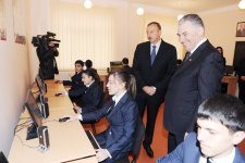 Президент Азербайджана принял участие в открытии в поселке Масазыр квартала для вынужденных переселенцев (ФОТО)