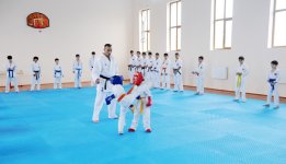 Президент Азербайджана принял участие в открытии в поселке Масазыр квартала для вынужденных переселенцев (ФОТО)