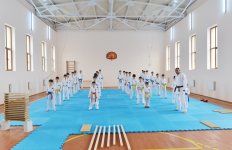 Президент Азербайджана принял участие в открытии в поселке Масазыр квартала для вынужденных переселенцев (ФОТО)