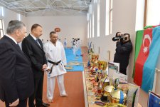 Президент Азербайджана принял участие в открытии в поселке Масазыр квартала для вынужденных переселенцев (ФОТО)