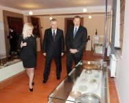 Президент Азербайджана принял участие в открытии в поселке Масазыр квартала для вынужденных переселенцев (ФОТО)