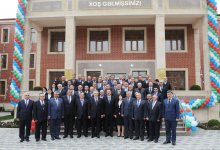 Президент Азербайджана принял участие в открытии в поселке Масазыр квартала для вынужденных переселенцев (ФОТО)