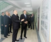 Президент Азербайджана принял участие в открытии в поселке Масазыр квартала для вынужденных переселенцев (ФОТО)