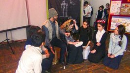 Учащиеся Гимназии Искусств представили работы и постановку, посвященные Дню геноцида азербайджанцев  (фото)