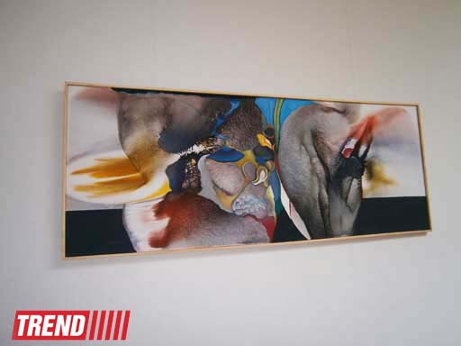 В Баку открылась выставка художника Ибрагима Ахрари (фотосессия)