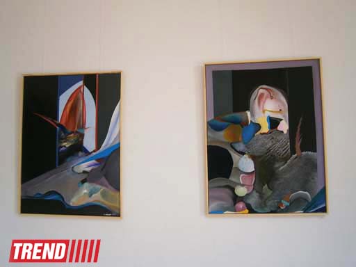 В Баку открылась выставка художника Ибрагима Ахрари (фотосессия)