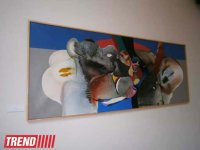 В Баку открылась выставка художника Ибрагима Ахрари (фотосессия)