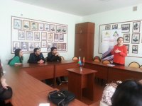 Гюнай Маликгызы встретилась с будущими журналистами