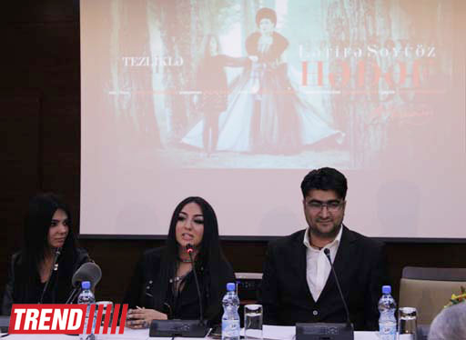 Оперная певица Латифа Союоз презентовала проект "Мишень" (видео-фото)