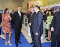 Президент Азербайджана и его супруга ознакомились с Азербайджанской международной выставкой туризма и путешествий AİTF-2013 (версия 2) (ФОТО)