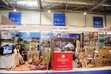 Президент Азербайджана и его супруга ознакомились с Азербайджанской международной выставкой туризма и путешествий AİTF-2013 (версия 2) (ФОТО)