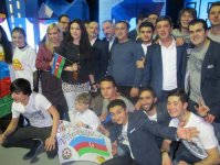 Команда КВН "Сборная Азербайджана" добилась успеха в Минске (фото)