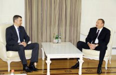 Президент Азербайджана принял главного исполнительного директора компании Statoil