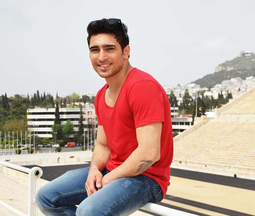 Фарид Мамедов в Греции (фотосессия)