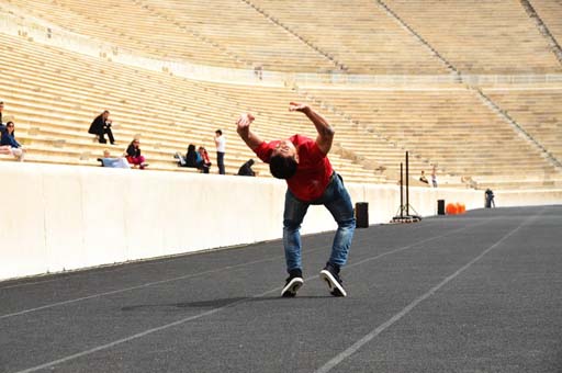 Фарид Мамедов в Греции (фотосессия)
