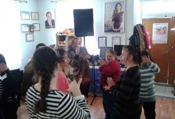 Руководство Дворца Гейдара Алиева провело благотворительное мероприятие в Ассоциации "Dəcəllər" (фото)