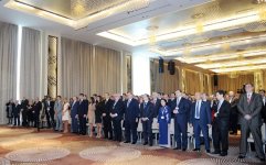 Президент Азербайджана и его супруга приняли участие в I Всемирном форуме выпускников МГИМО (ФОТО)