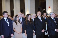 Президент Азербайджана и его супруга приняли участие в I Всемирном форуме выпускников МГИМО (ФОТО)