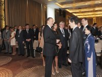 Президент Азербайджана и его супруга приняли участие в I Всемирном форуме выпускников МГИМО (ФОТО)