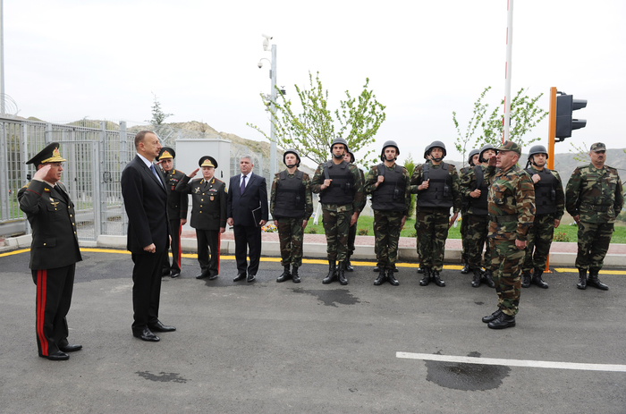 Президент Ильхам Алиев ознакомился с системой безопасности Мингячевирского водохранилища (ФОТО)