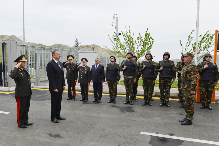 Президент Ильхам Алиев ознакомился с системой безопасности Мингячевирского водохранилища (ФОТО)