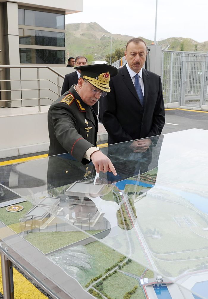 Президент Ильхам Алиев ознакомился с системой безопасности Мингячевирского водохранилища (ФОТО)