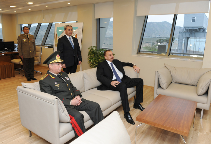 Президент Ильхам Алиев ознакомился с системой безопасности Мингячевирского водохранилища (ФОТО)