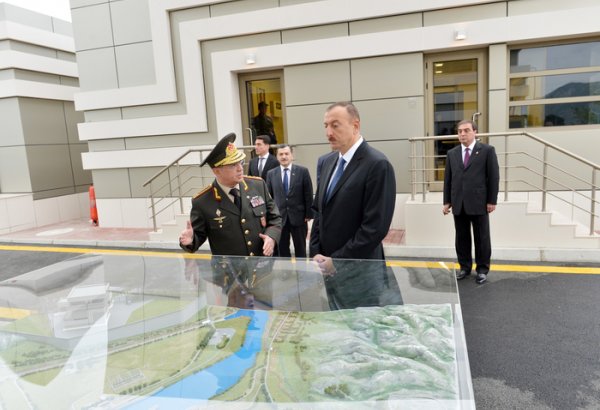 Президент Ильхам Алиев ознакомился с системой безопасности Мингячевирского водохранилища (ФОТО)