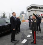 Президент Ильхам Алиев ознакомился с системой безопасности Мингячевирского водохранилища (ФОТО)