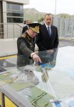 Президент Ильхам Алиев ознакомился с системой безопасности Мингячевирского водохранилища (ФОТО)