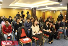 В Баку состоялась пресс-конференция, посвященная конкурсу "Univision" среди студентов (фото)