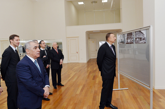 Ильхам Алиев принял участие в открытии Азербайджанского государственного музыкального театра (ФОТО)