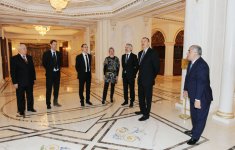 Ильхам Алиев принял участие в открытии Азербайджанского государственного музыкального театра (ФОТО)